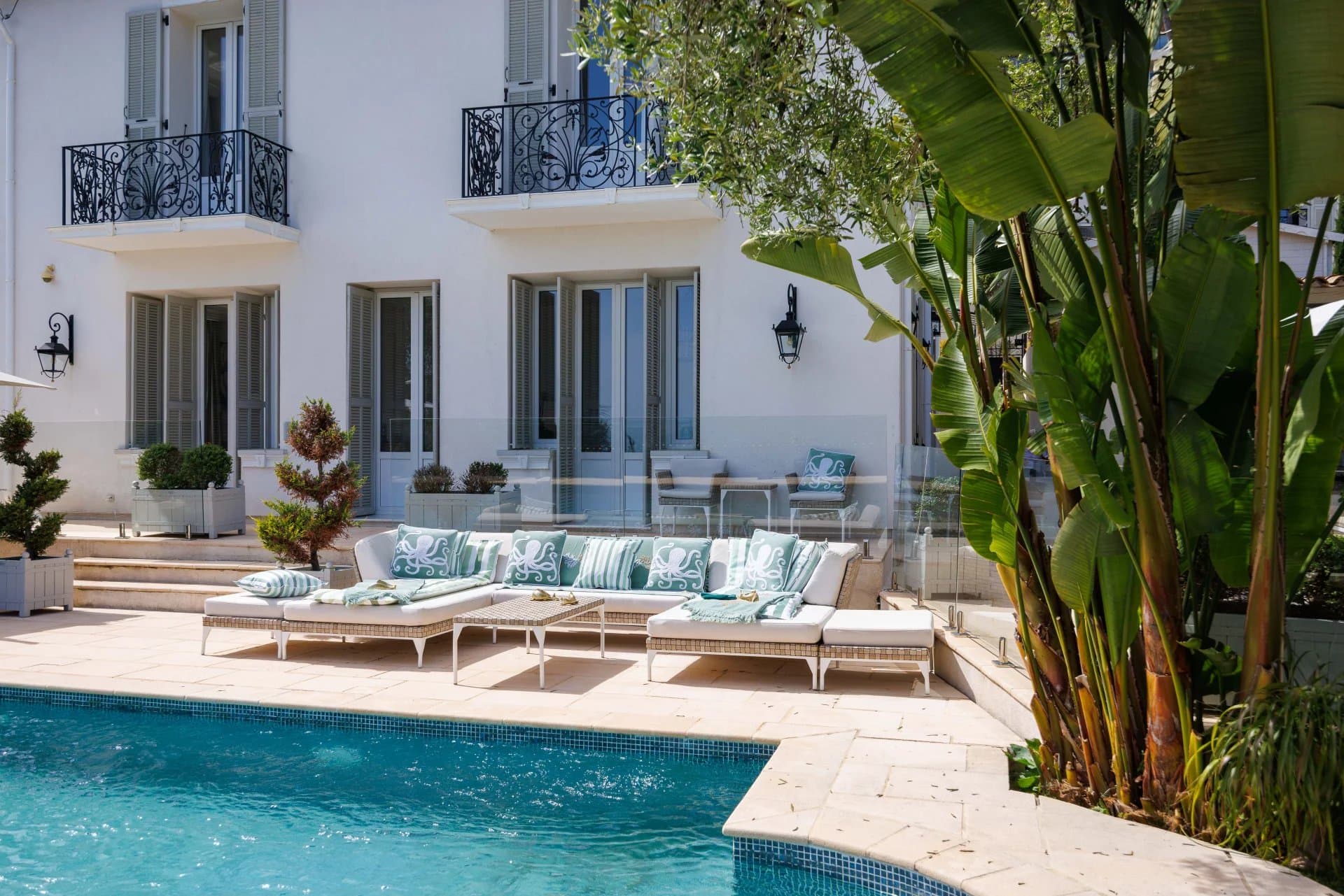 Villa rénovée avec vue mer et village à Èze — photo 2