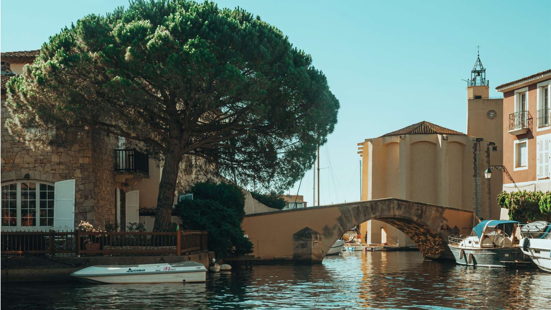 Port Grimaud vue aérienne